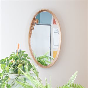 Miroir roses contemporaines