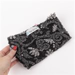 Bandeau chaud en tricot feutré et polar 3