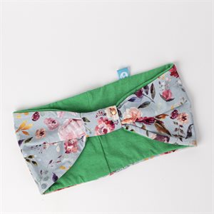 Bandeau à cheveux large réversible avec effet noué 11