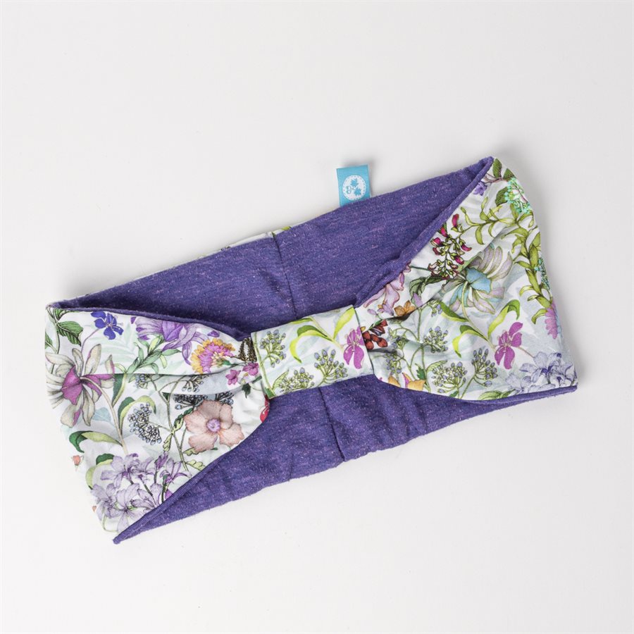 Bandeau à cheveux large réversible avec effet noué 12 Bandeau à cheveux large réversible avec effet noué 12