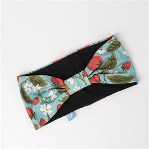 Bandeau à cheveux large réversible avec effet noué 17