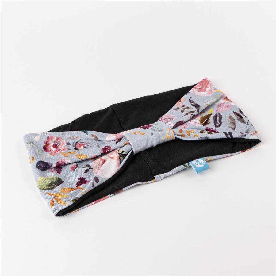 Wide reversible hairband with knotted effect 6 Wide reversible hairband with knotted effect 6