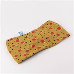Wide reversible hairband with knotted effect 9