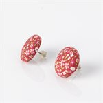 Fabric ear stud 13