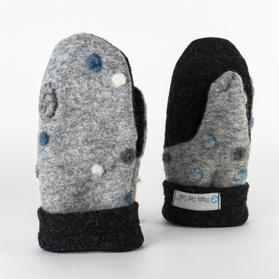 Mitaine chaude en tricot feutré et intérieur en polar 14 Mitaine chaude en tricot feutré et intérieur en polar 14