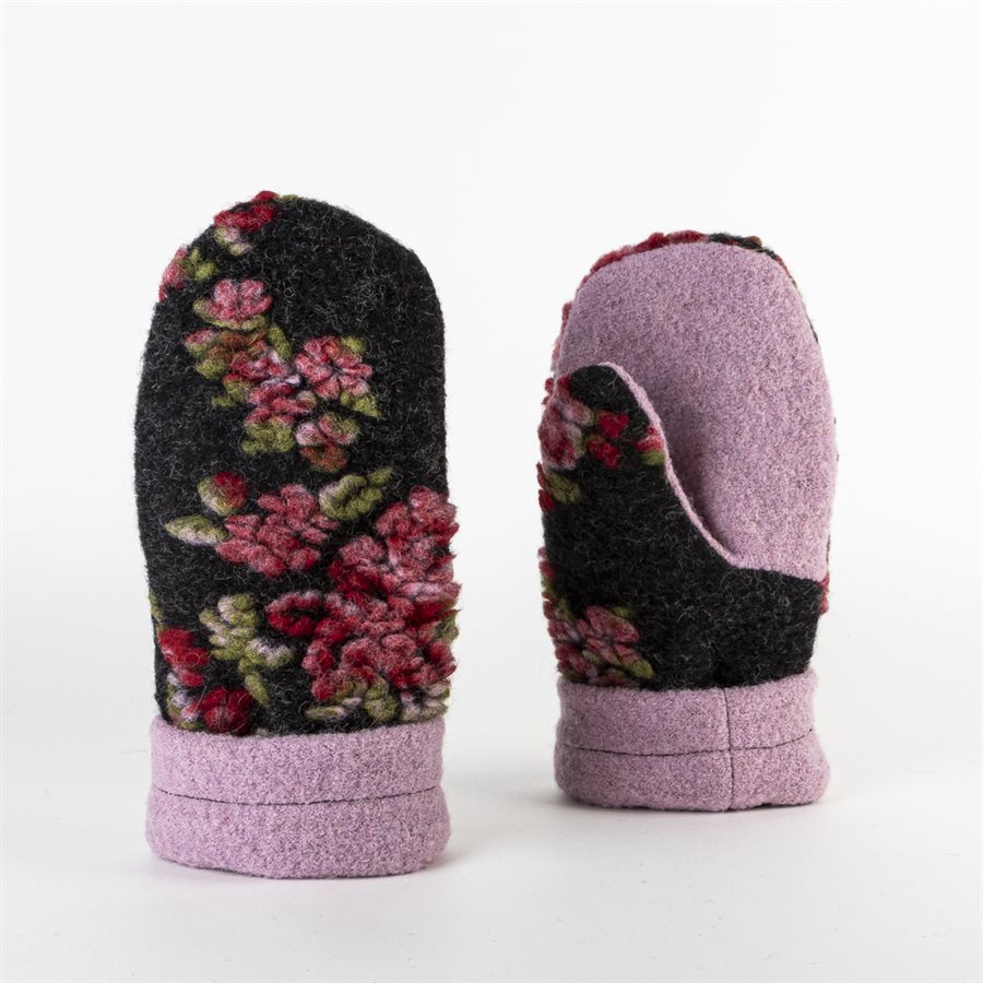 Mitaine chaude en tricot feutré et intérieur en polar 15 Mitaine chaude en tricot feutré et intérieur en polar 15