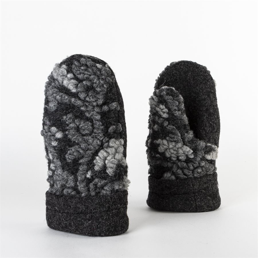 Mitaine chaude en tricot feutré et intérieur en polar 19 Mitaine chaude en tricot feutré et intérieur en polar 19