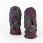 Warm felted knit mitten with fleece interior 24 Warm felted knit mitten with fleece interior 24