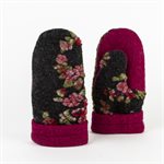 Mitaine chaude en tricot feutré et intérieur en polar 25 Mitaine chaude en tricot feutré et intérieur en polar 25