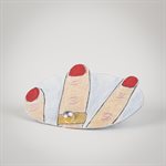 Broche unique La bague au doigt