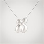 Pendentif grand chromosome joufflus sur chaine 20''