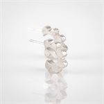3 / 4 Scallop earring on stud -