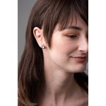 Large stud earring - 