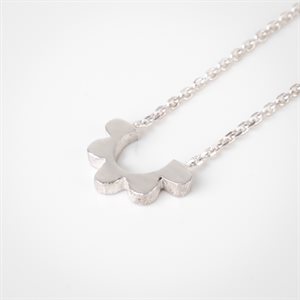 Collier 5 festons sur chaine 16''