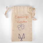 Unique earring - Violet