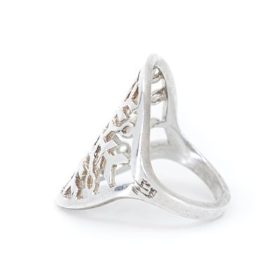 Bague flocon de neige, grandeur 6 Bague flocon de neige, grandeur 6