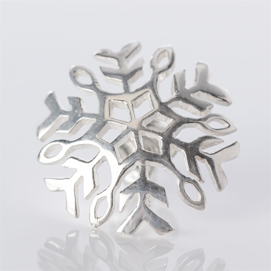 Boucle d'oreilles flocon Boucle d'oreilles flocon