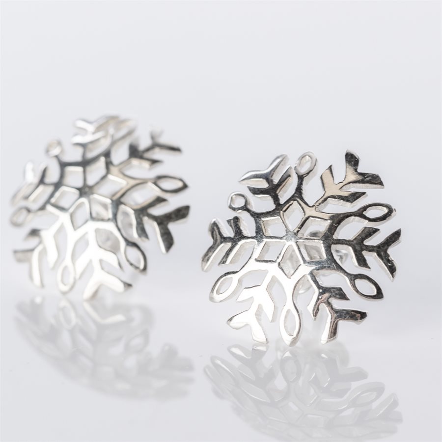 Boucle d'oreilles flocon Boucle d'oreilles flocon