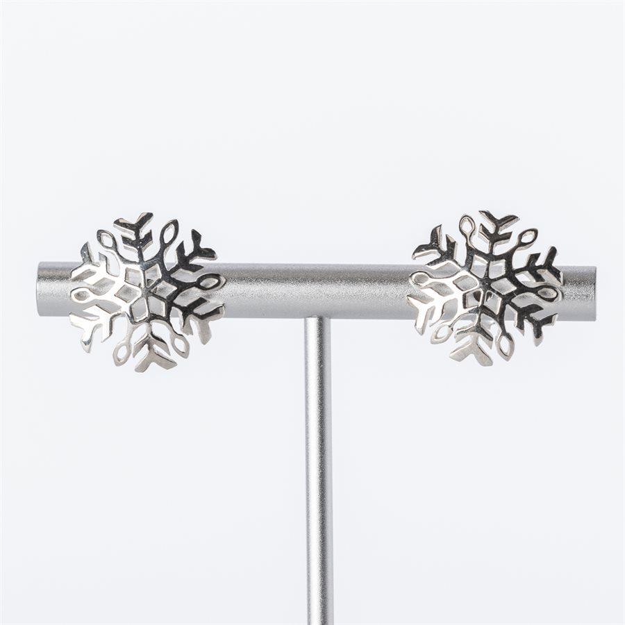 Boucle d'oreilles flocon Boucle d'oreilles flocon