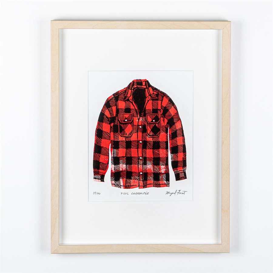 Checkered frock coat Checkered frock coat