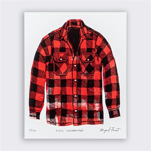 Checkered frock coat