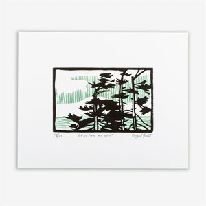Spruce in the wind
