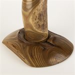 Sculpture artisanale en bois – champignon décoratif en cèdre et érable