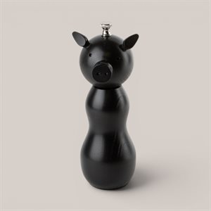 Pig Salt Mill (Medium) Black