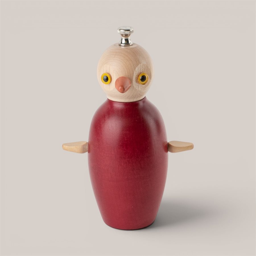 Penguin Pepper Mill Red