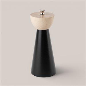 Minimalist Pepper Mill (Small) Naturel and black