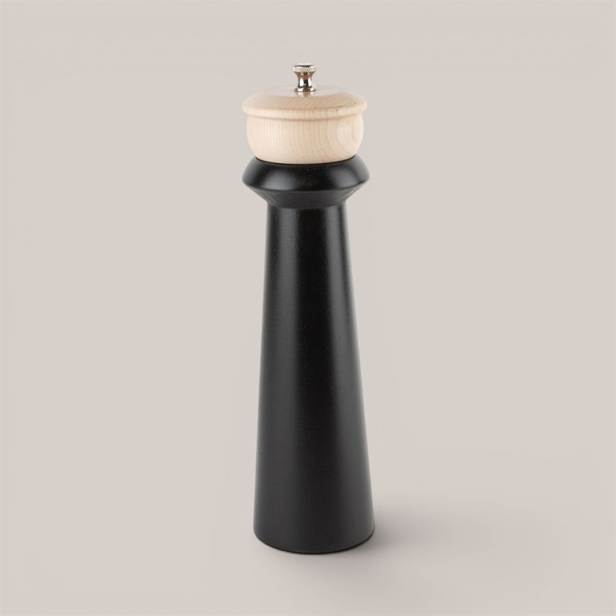 Lighthouse Pepper Mill (Large) Naturel and black