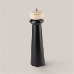 Lighthouse Pepper Mill (Large) Naturel and black