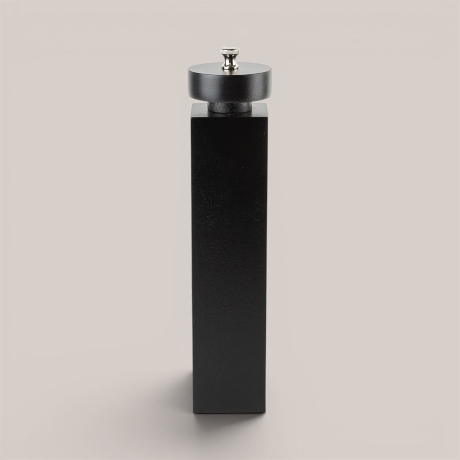 Square Pepper Mloulin (Large) Black