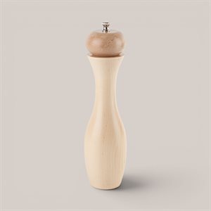 Vase pepper mill (large) Natural wood