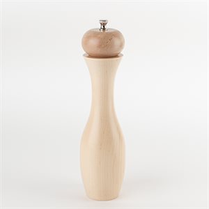 Vase pepper mill (large) Natural wood