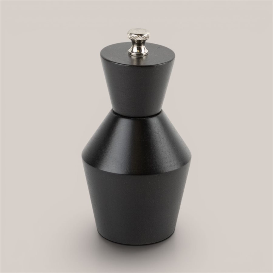 Geometric Pepper Mill (Small) Black