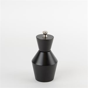 Geometric Pepper Mill (Small) Black