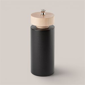 Small perfume salt mill Naturel and black