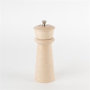 Moulin à sel phare (petit) - Bois naturel