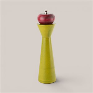 Geometric Salt Mill (Large) Raspberry and lime