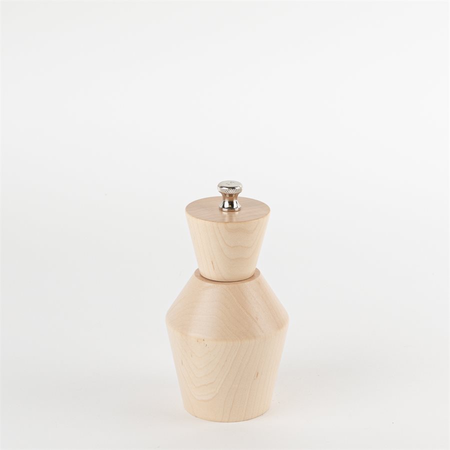 Geometric Salt Mill (Small) Natural wood Geometric Salt Mill (Small) Natural wood