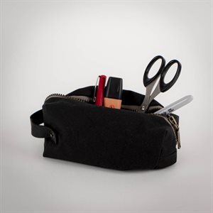 Étui fourre-tout en matériaux revalorisés Gris anthracite 