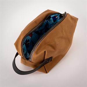 Étui fourre-tout en matériaux revalorisés Caramel 2 