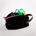 Tote case in recycladed materials Black 