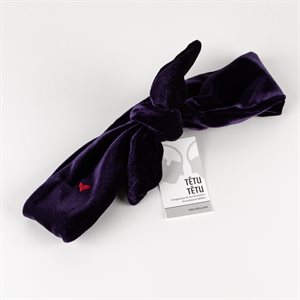 Velvet hair band