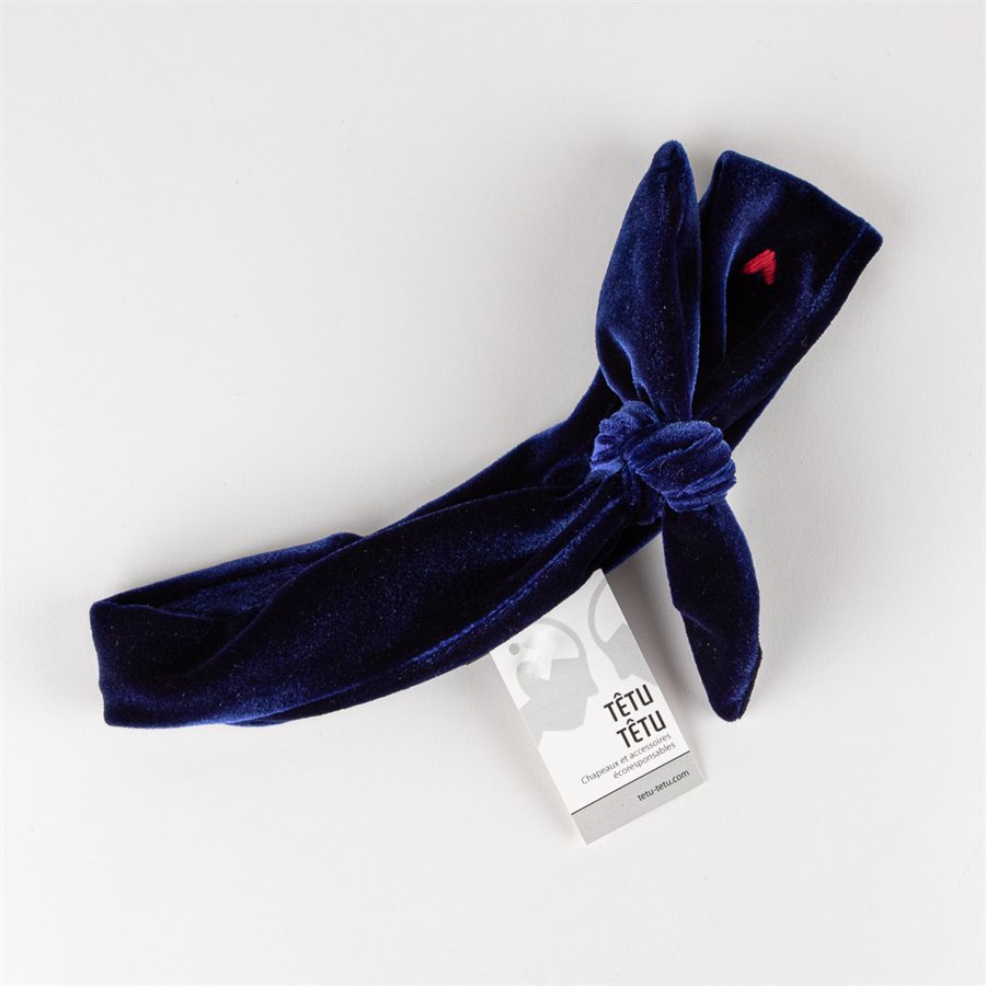 Bandeau à cheveux en velours Bandeau à cheveux en velours