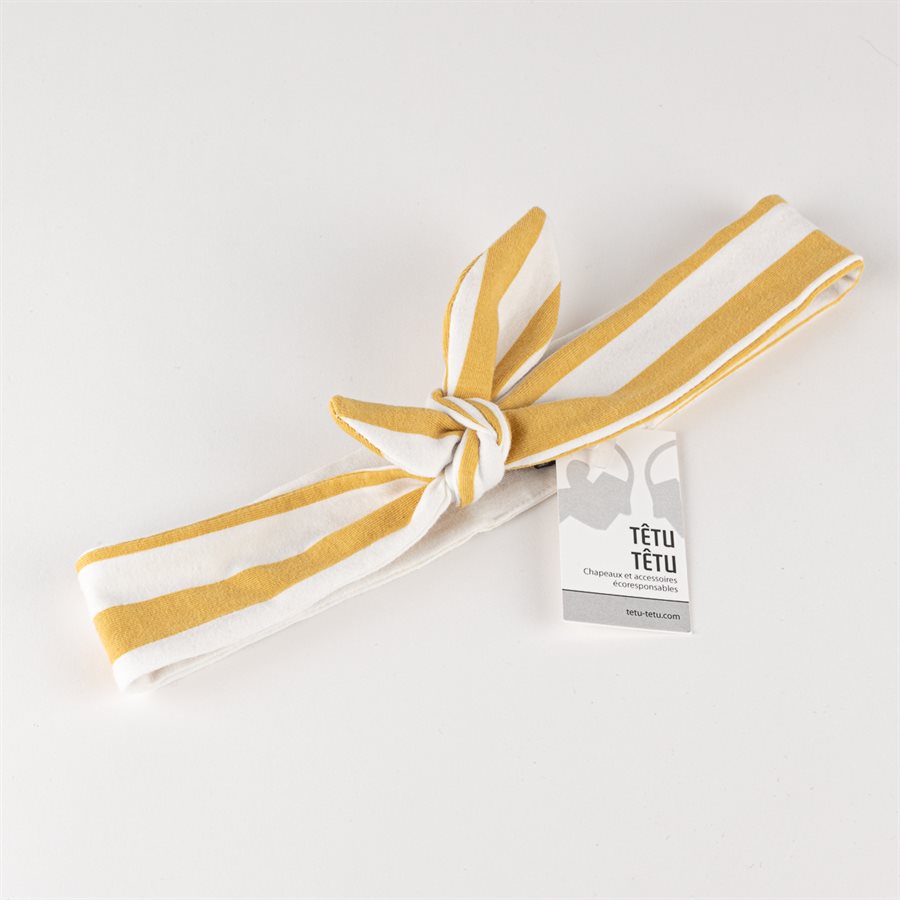 Headband in recycled fabrics