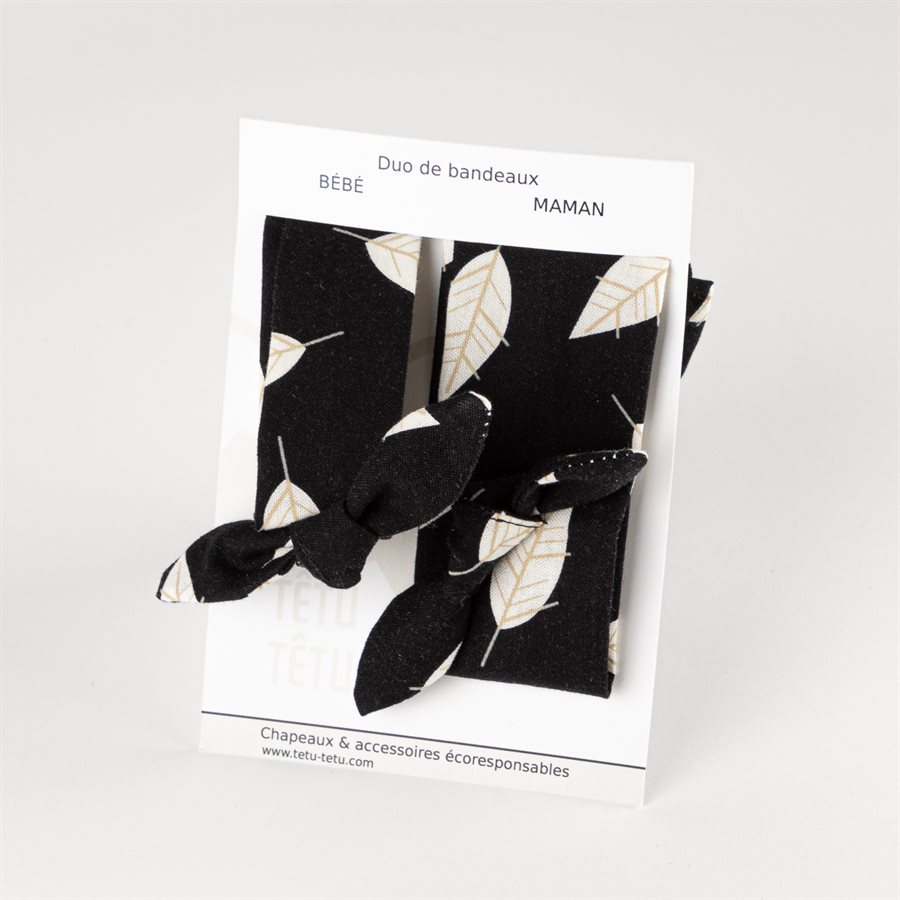 Duo de bandeaux pour bébé et maman