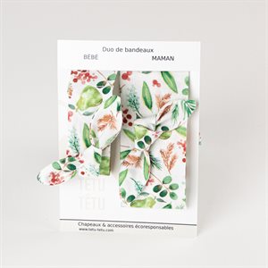 Duo de bandeaux pour bébé et maman