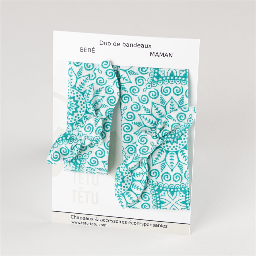 Duo de bandeaux pour bébé et maman